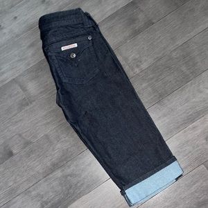 Hudson Jean crop/long short. Size 26